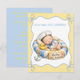 Invitación de descarga digital para baby shower de