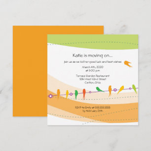Invitación de despedida