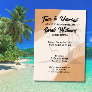 Invitación de Despedida de Empresa por Jubilación