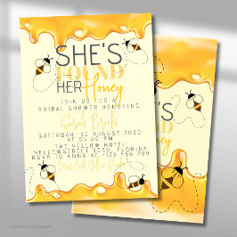 Invitación de Despedida de Soltera Abeja de Miel