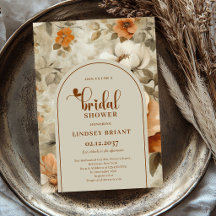 Invitación de Despedida de Soltera al Estilo Boho