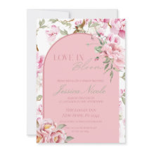 Invitación de Despedida de Soltera Amor en Flor