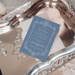 Invitación de Despedida de Soltera Barroca Vintage