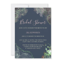 Invitación de Despedida de Soltera Boda Verde Esme
