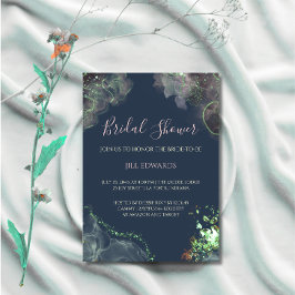 Invitación de Despedida de Soltera Boda Verde Esme