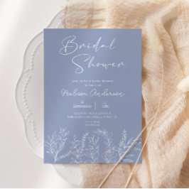 Invitación de Despedida de Soltera Boho con Flores