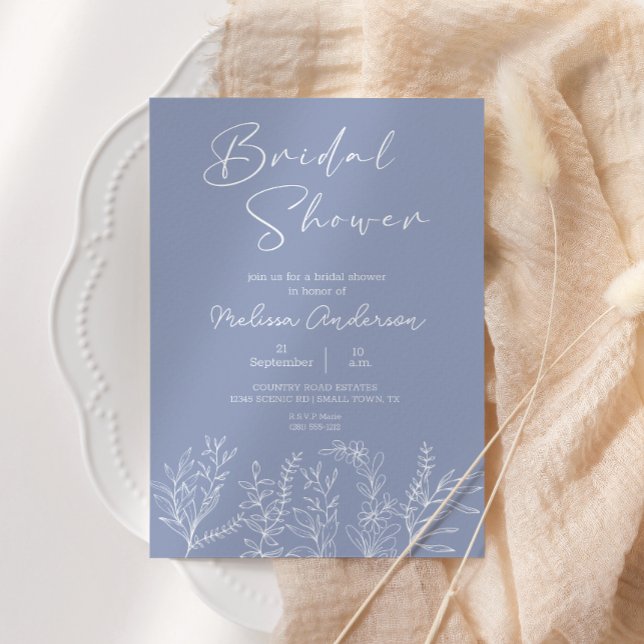 Invitación de Despedida de Soltera Boho con Flores (Subido por el creador)