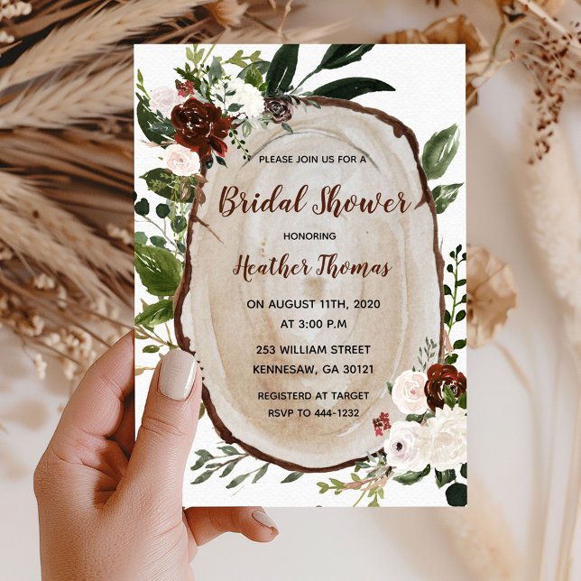Invitación de Despedida de Soltera Boho con Rebana (Subido por el creador)