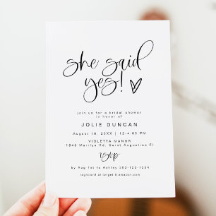 Invitación de Despedida de Soltera, Boho Ella Dijo