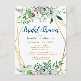 Invitación de Despedida de Soltera con Acuarela Bo