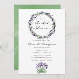 Invitación de Despedida de Soltera con Acuarela de