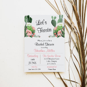 Invitación de Despedida de Soltera con Acuarela Le