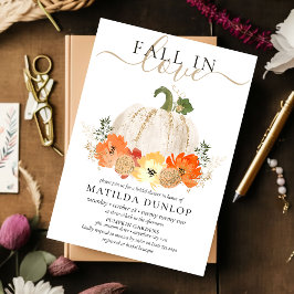 Invitación de Despedida de Soltera con Calabaza Rú