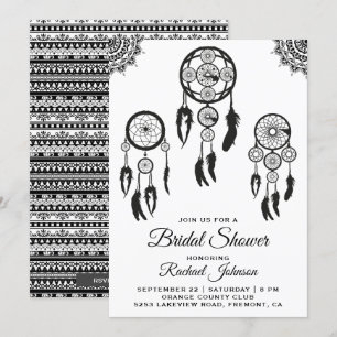 Invitación de Despedida de Soltera con Cazador de
