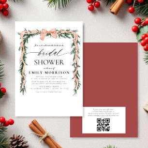 Invitación de Despedida de Soltera con Código QR d
