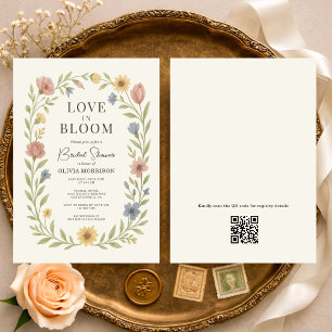 Invitación de Despedida de Soltera con Código QR F