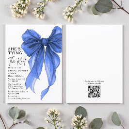 Invitación de Despedida de Soltera con Código QR S