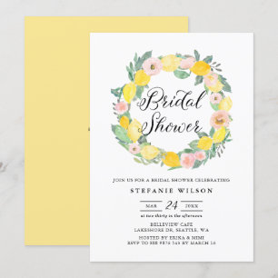 Invitación de Despedida de Soltera con Corona de L