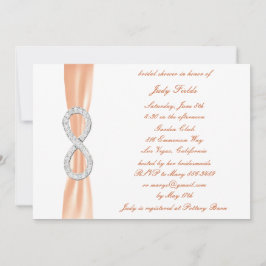 Invitación de Despedida de Soltera con Diamante Na