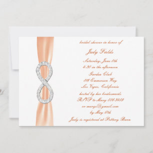 Invitación de Despedida de Soltera con Diamante Na