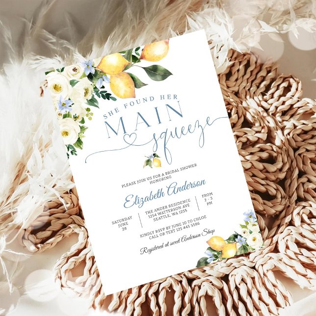 Invitación de Despedida de Soltera con Flor de Lim (Subido por el creador)