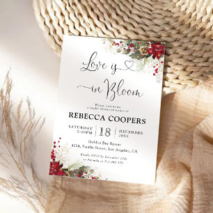 Invitación de Despedida de Soltera con Flor de Pas
