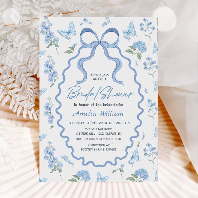 Invitación de Despedida de Soltera con Flores de H (Subido por el creador)