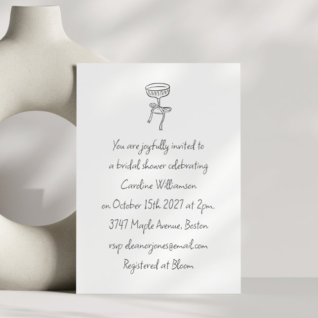 Invitación de Despedida de Soltera con Lazo Person (Subido por el creador)