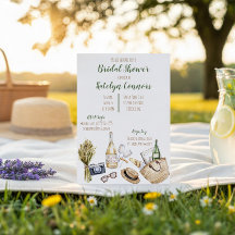 Invitación de Despedida de Soltera con Tema de Bod
