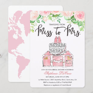 Invitación de Despedida de Soltera con Tema de Via