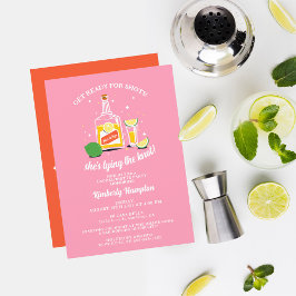 Invitación de Despedida de Soltera con Tequila