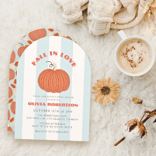 Invitación de Despedida de Soltera de Calabaza con