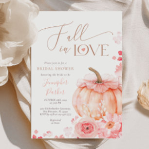 Invitación de Despedida de Soltera de Calabaza Ena