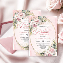 Invitación de Despedida de Soltera de Eucalipto Ro