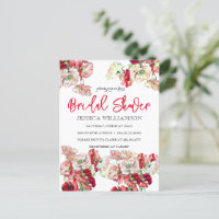 Invitación de Despedida de Soltera de Flor Silvest