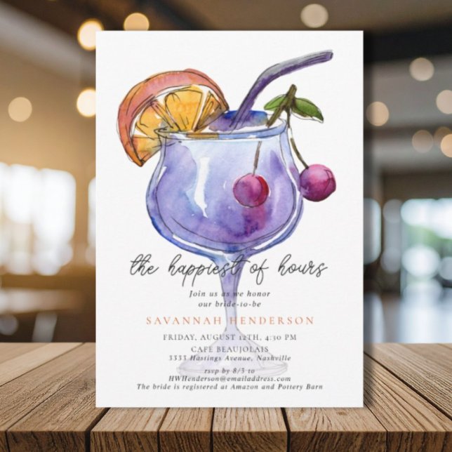 Invitación de Despedida de Soltera de Horas Más Fe (Subido por el creador)