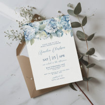 Invitación de Despedida de Soltera de Hortensia Az