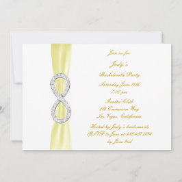 Invitación de despedida de soltera de infinito ama