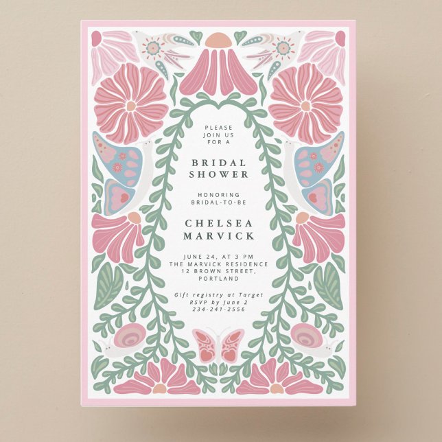 Invitación de Despedida de Soltera de Jardín Verde (Subido por el creador)