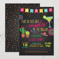 Invitación de Despedida de Soltera de Nacho Averag
