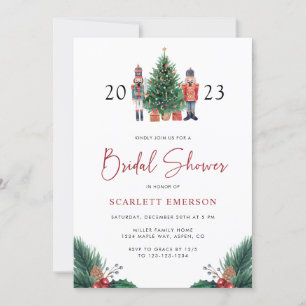 Invitación de Despedida de Soltera de Navidad