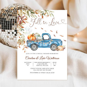 Invitación de Despedida de Soltera de Otoño