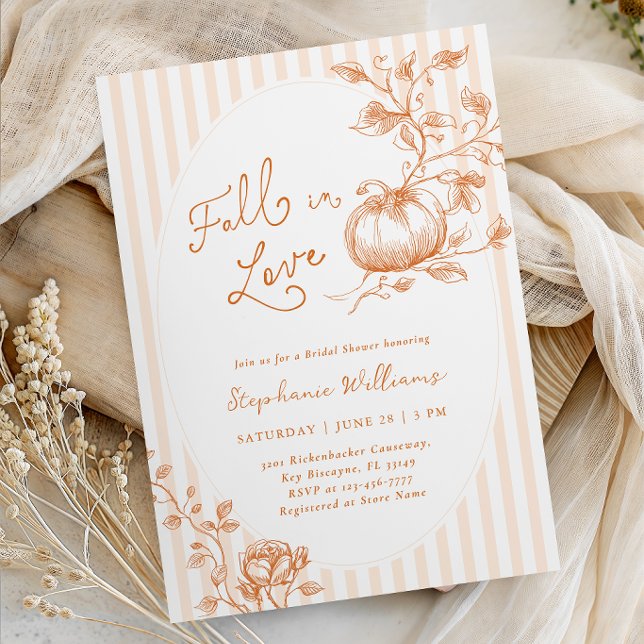 Invitación de Despedida de Soltera de Otoño en Ter (Subido por el creador)