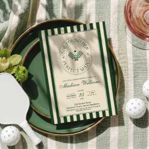 Invitación de Despedida de Soltera de Perfect Matc