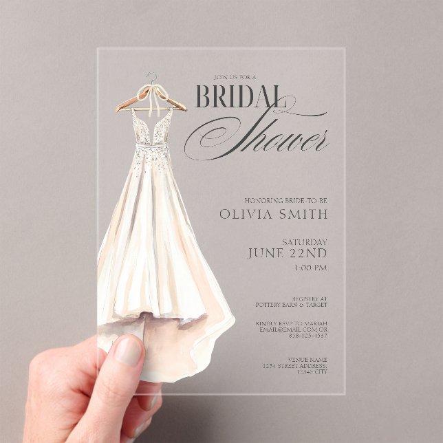 Invitación de Despedida de Soltera de Traje de Bod (Insitu (portátil))