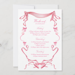 Invitación de Despedida de Soltera del Club de Chi