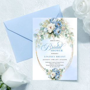 Invitación de Despedida de Soltera Elegante Polvo
