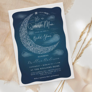 Invitación de Despedida de Soltera Elegante Sobre