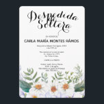 Invitación de Despedida de Soltera, en español<br><div class="desc">Invitación a la soltera en español.</div>