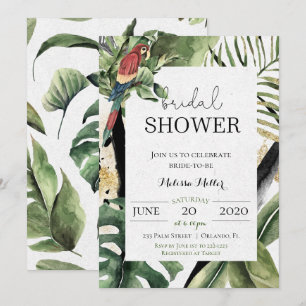 Invitación de Despedida de Soltera en Jungla de Lo